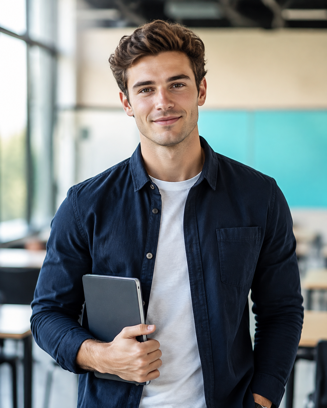 Jeune homme choisissant une formation Kepler Academy